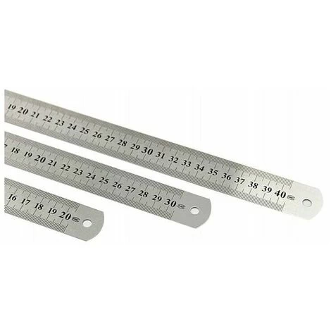 20 Cm + 30 Cm + 40 Cm Swordfish Stahllineal Metrisch Zoll Stahllineal Edelstahllineal Reverse Engineering Drawing Geeignet Für Den Außenbereich, Werkzeugraum 4 20 Cm + 30 Cm + 40 Cm Swordfish Stahllineal Metrisch Zoll Stahllineal Edelstahllineal Reverse Engineering Drawing Geeignet Für Den Außenbereich, Werkzeugraum – Bild 2