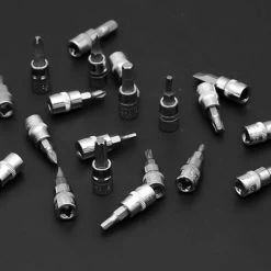 Autowerkzeugkoffer Gefüllt Mit 42 Teilen - Mit Umschaltknarre, Steckschlüsselsatz, Inbusschlüssel, Chrom-Vanadium-Stahl Universell Für Das Auto -Tilswall Autowerkzeugset -Werkzeug Garten Verkauf 86491924 4