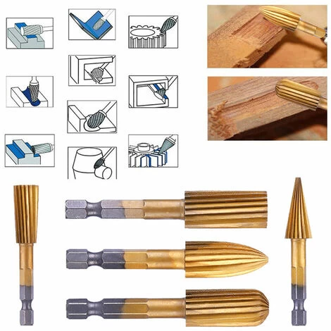 , Senkbohrer, Mit Sechskantschlüssel, 5-tlg 5 , Senkbohrer, Mit Sechskantschlüssel, 5-tlg – Bild 3
