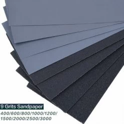 36 Pack Schleifpapier, 22,9 X 9,9 Cm Nass-Trocken 400/600/800/1000/1200/1500/2000/2500/3000 Schleifpapier (4 X 9) 9 36 Pack Schleifpapier, 22,9 X 9,9 Cm Nass-Trocken 400/600/800/1000/1200/1500/2000/2500/3000 Schleifpapier (4 X 9) -Werkzeug Garten Verkauf 91235243 3