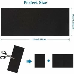 Schleifpapier, 50 Stück Autokarosserie-Nassschleifpapier Zum Polieren Und Schleifen, Nassschleifpapier Für Holzmalerei, Glas (320 400 600 800 1000 1200 1500 2000 2500 3000 Mesh), Kueatily -Werkzeug Garten Verkauf 94489320 5