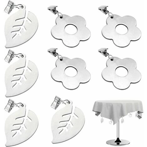 Tischdeckenbeschwerer, 8 Stück Outdoor Tischdeckenbeschwerer, Tischdeckenanhänger Mit Edelstahlklammern, Tischdeko, Feste Tischdecke Für Gartentisch Outdoor Restaurant Camping, 3 Tischdeckenbeschwerer, 8 Stück Outdoor Tischdeckenbeschwerer, Tischdeckenanhänger Mit Edelstahlklammern, Tischdeko, Feste Tischdecke Für Gartentisch Outdoor Restaurant Camping,