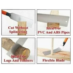 GTA Japanische Säge Ryoba Scharfe Japanische Säge Zum Schneiden Von Bambus, Holz, Rohren, 250 Mm Länge (Säge) 10 GTA Japanische Säge Ryoba Scharfe Japanische Säge Zum Schneiden Von Bambus, Holz, Rohren, 250 Mm Länge (Säge) -Werkzeug Garten Verkauf 95680243 4