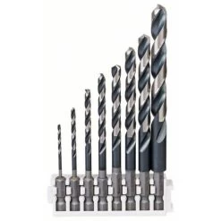 Bosch Accessories 2608577139 Metall-Spiralbohrer-Set 8 St.