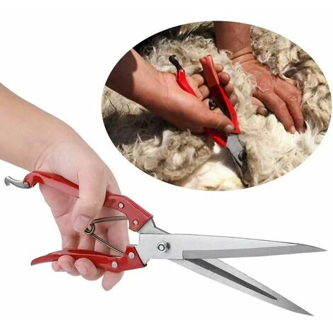 Multifunktionale Manuelle Edelstahl-Schafschere, Handschere, Schere Mit Stahlgriff, Schere, Klinge, Schere, Trimmschere. Schneiden Sie Mit Einer Schere Mit Feder 6 Multifunktionale Manuelle Edelstahl-Schafschere, Handschere, Schere Mit Stahlgriff, Schere, Klinge, Schere, Trimmschere. Schneiden Sie Mit Einer Schere Mit Feder – Bild 4