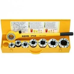 REMS Gewindeschneidkluppe Eva Set 1/2 - 2 Zoll, 520017, 520017